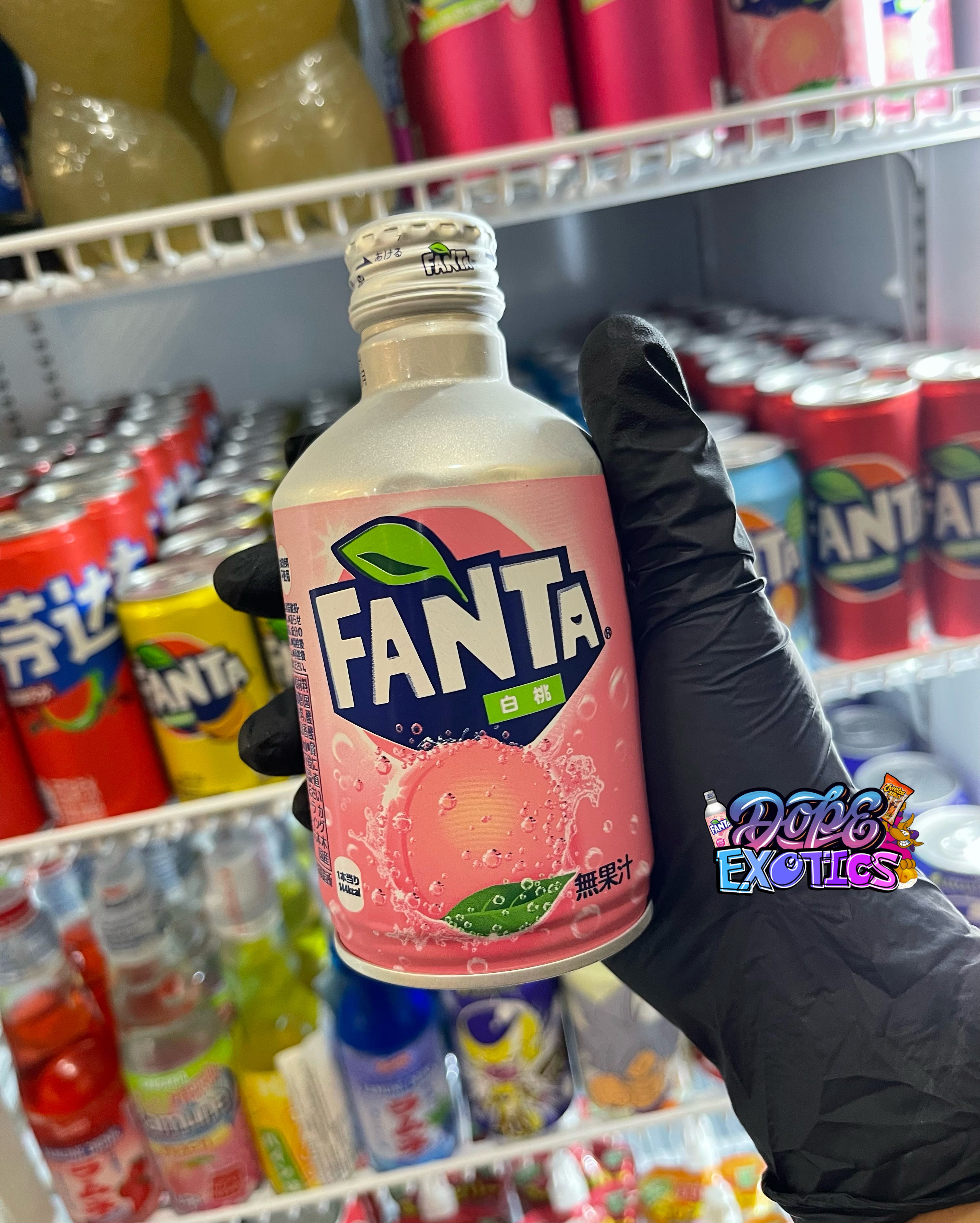 White Peach Fanta 300ml (JAPAN) – DopeExotics