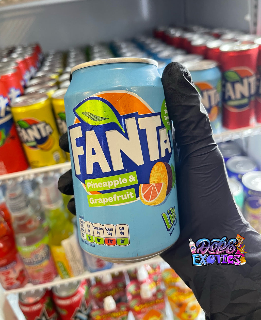 Fanta/ Lilt Pineapple Grapefruit Can (UK)